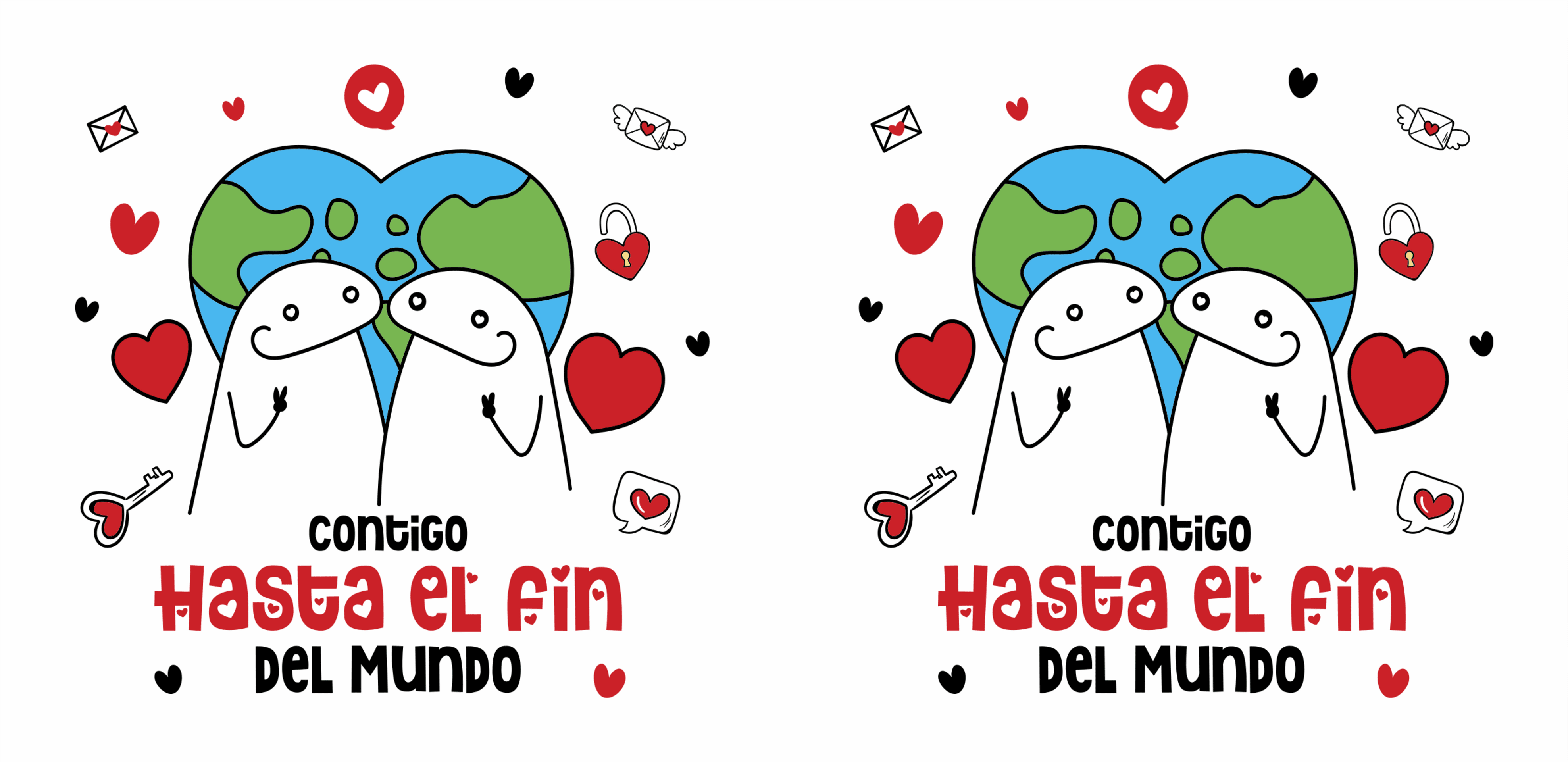 Tazas de amor divertidas - 2