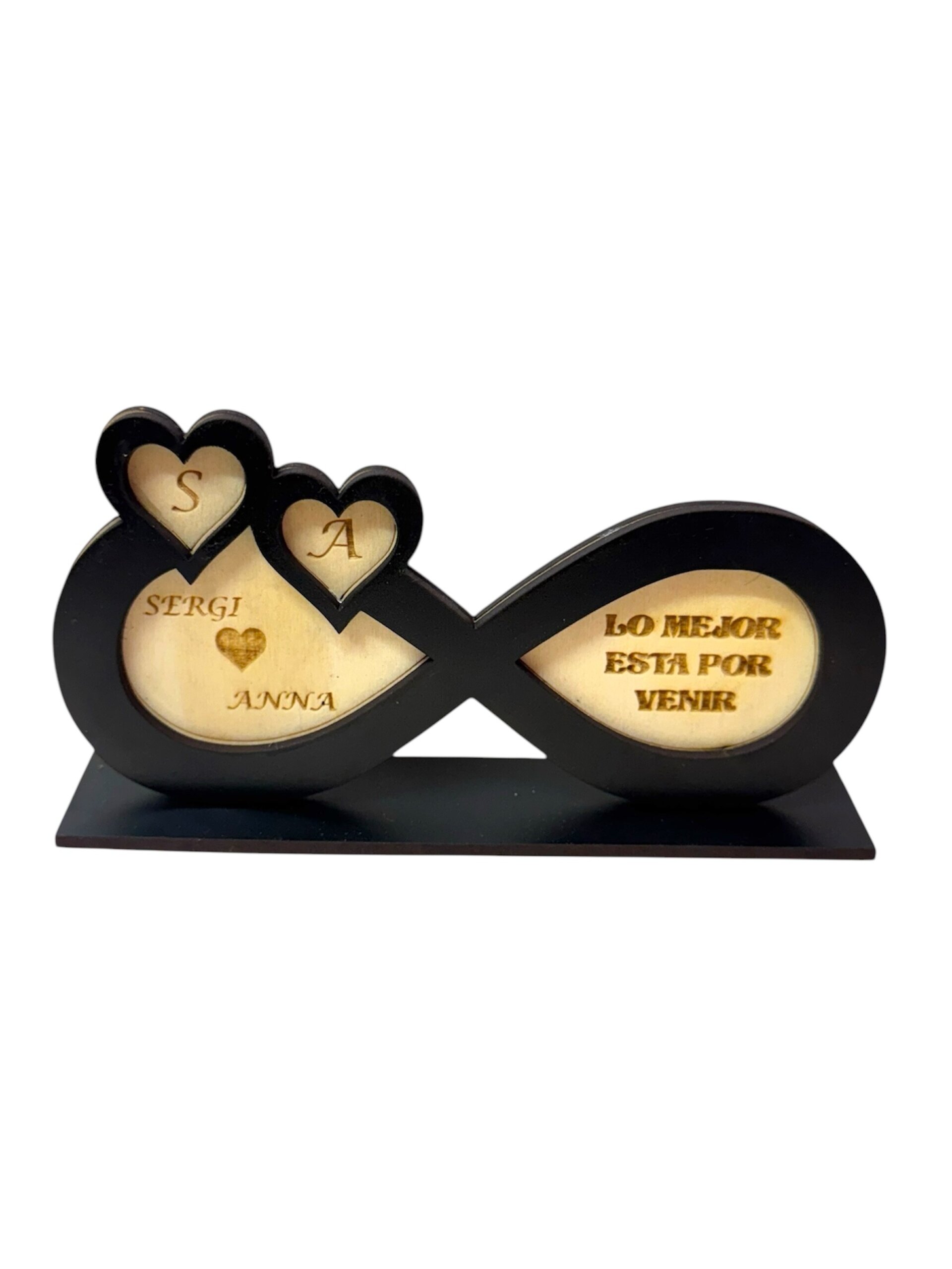 Infinito de madera en relieve - 2