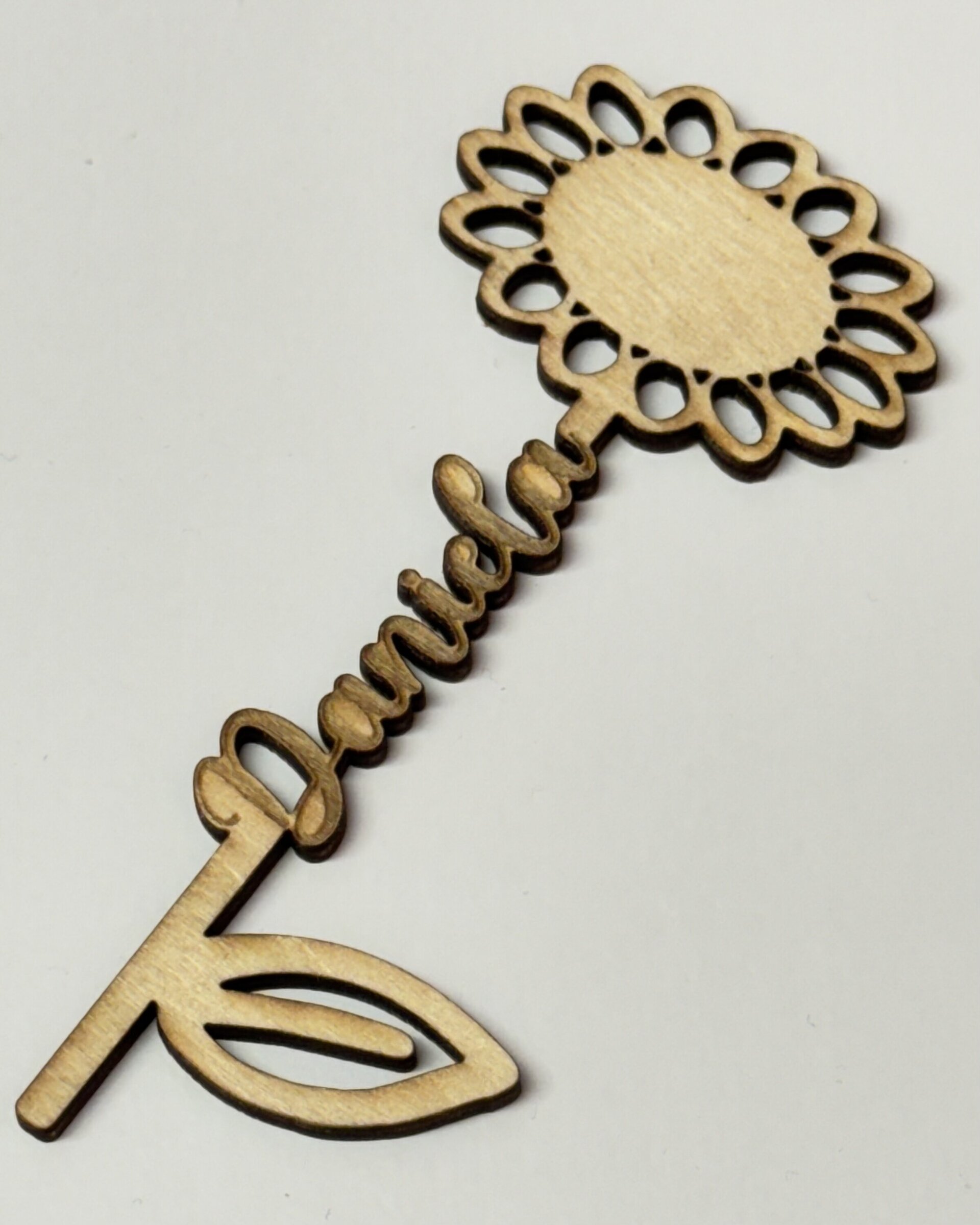 Adorno floral personalizado - 2