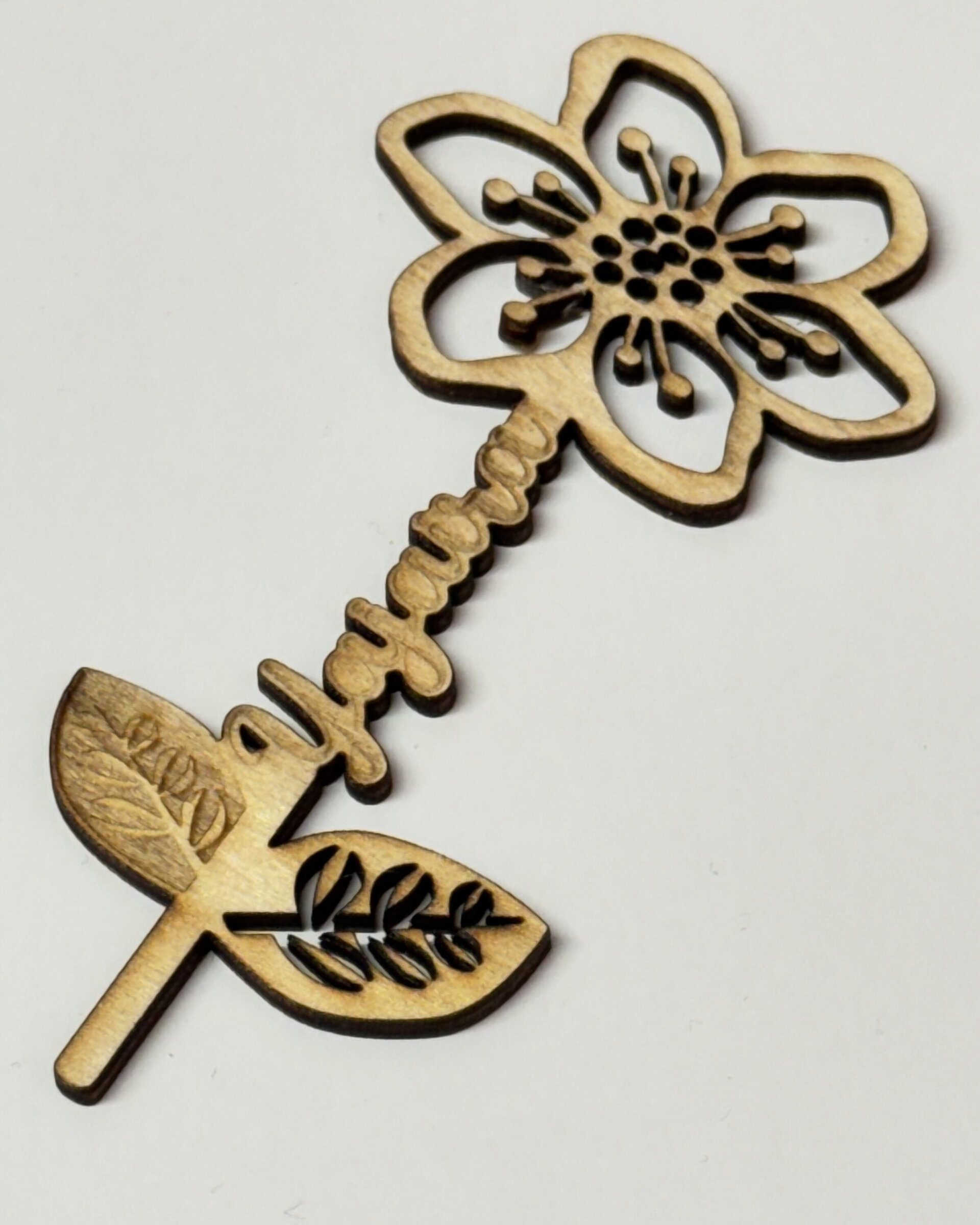 Adorno floral personalizado - 4