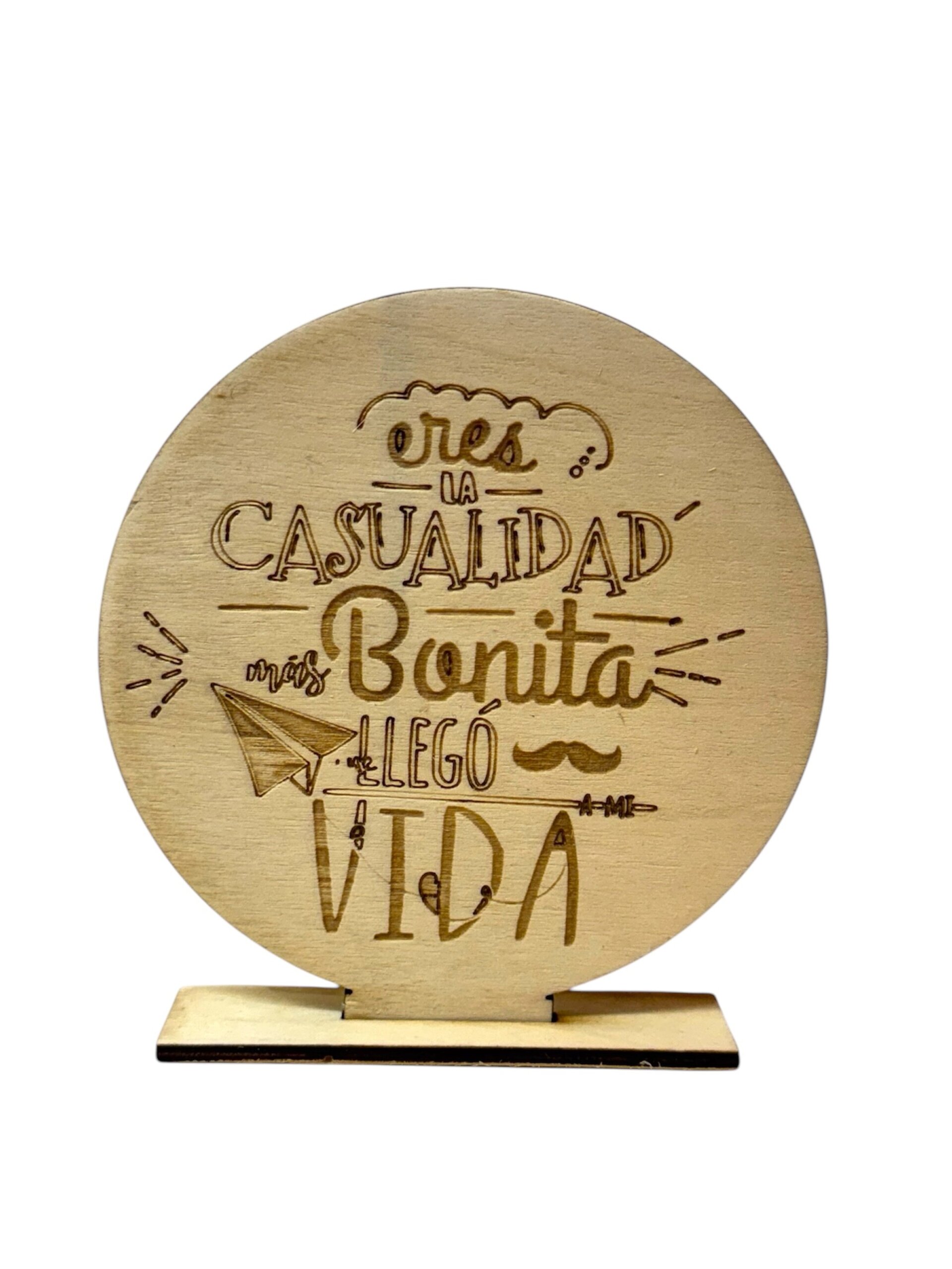 Placa decorativa ‘casualidad’ - 2